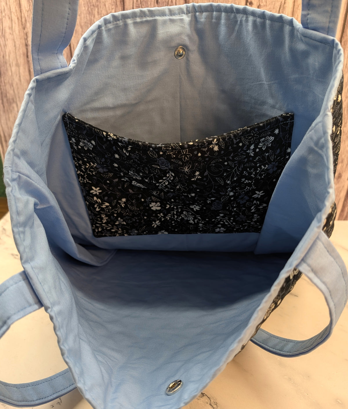 Sapphire Garden Tote