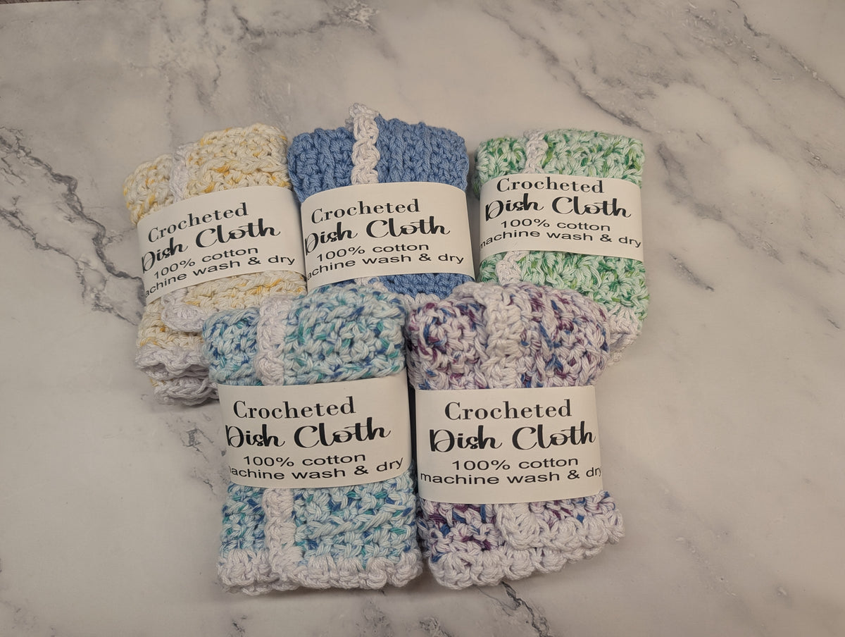 Crocheted Dish Wash Clothes