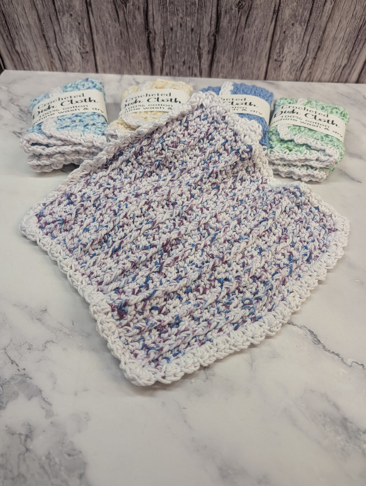 Crocheted Dish Wash Clothes