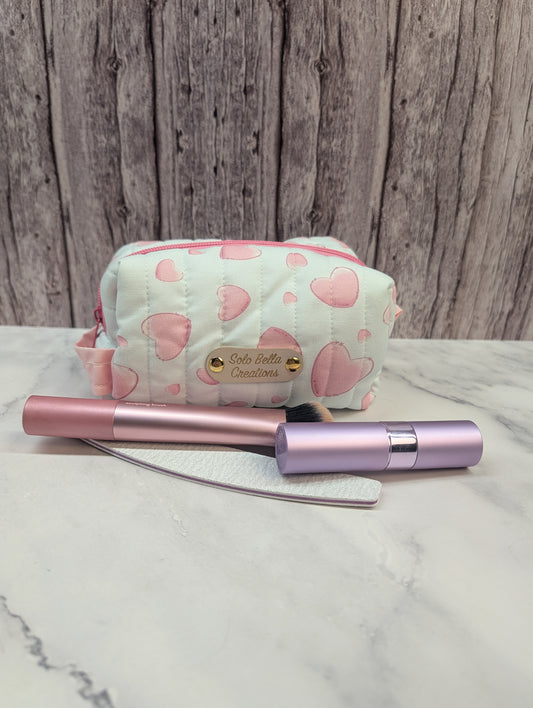Quilted Essentials Zipper Pouch