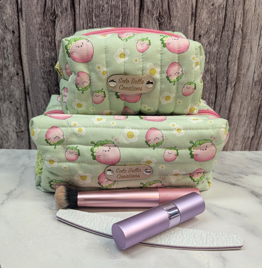 Quilted Essentials Zipper Pouch