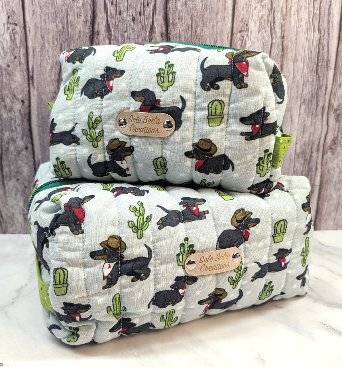 Quilted Essentials Zipper Pouch
