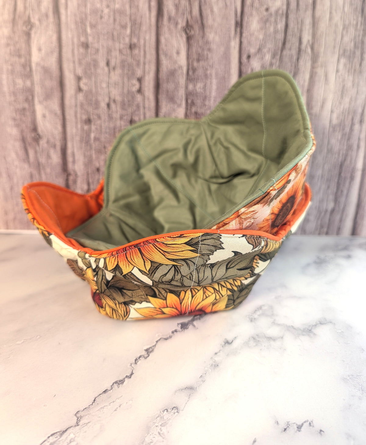 Quilted Fabric Bowl Cozy set #5