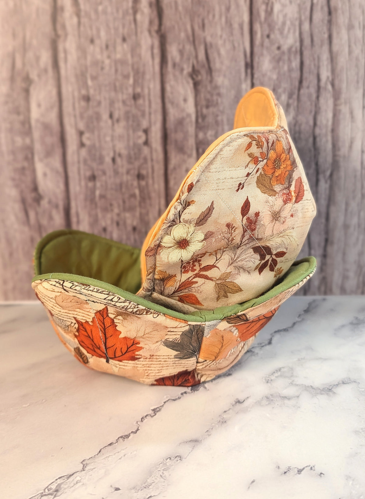 Quilted Fabric Bowl Cozy set #8