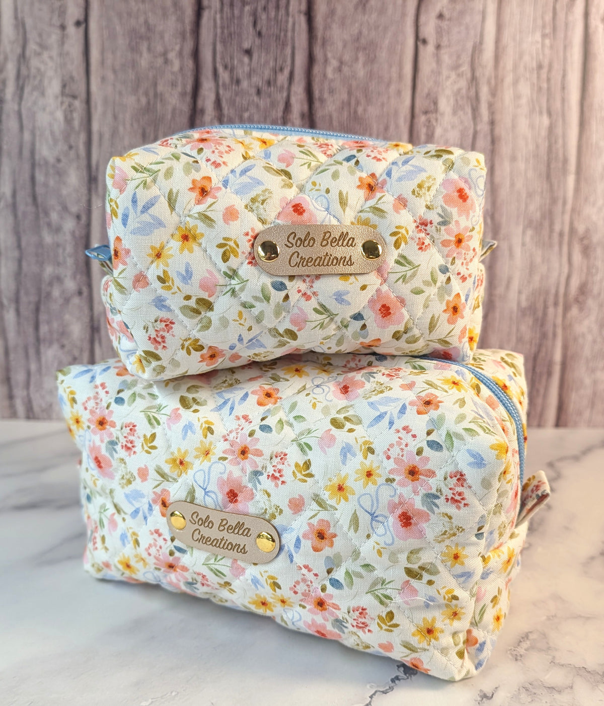 Quilted Essentials Zipper Pouch