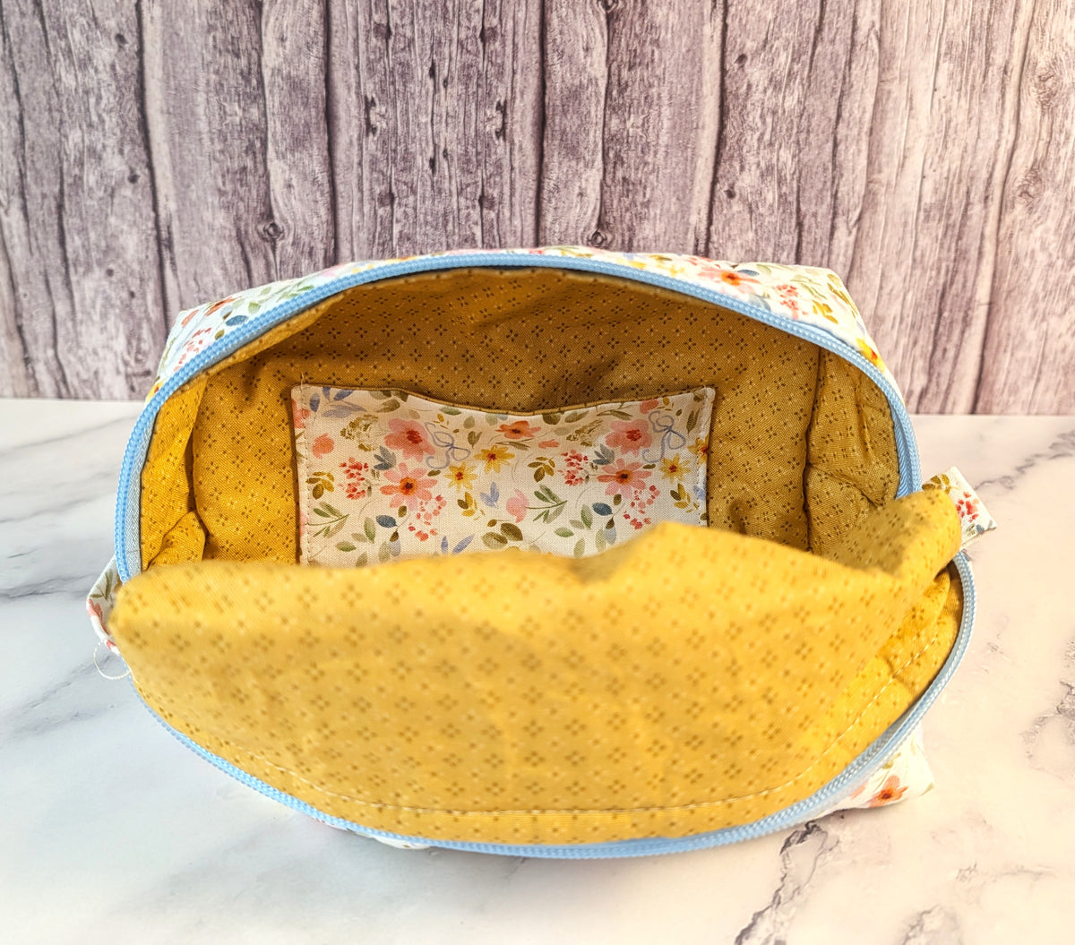 Quilted Essentials Zipper Pouch