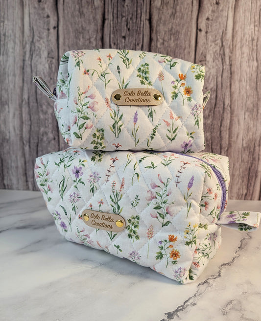 Quilted Essentials Zipper Pouch (Copy)