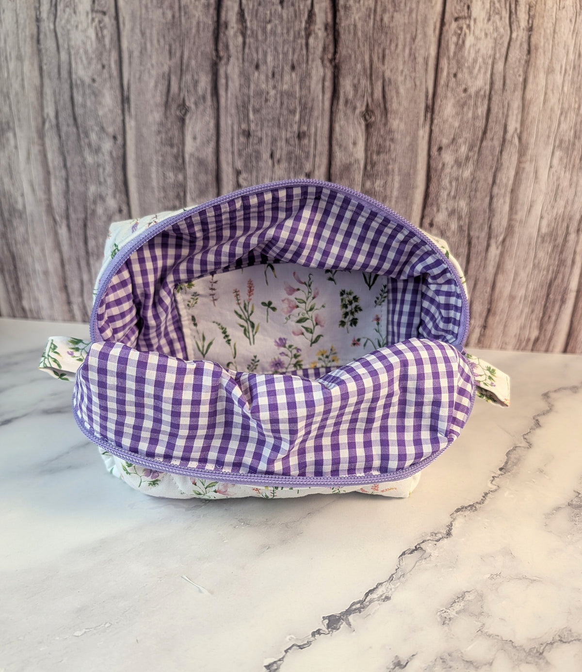 Quilted Essentials Zipper Pouch (Copy)