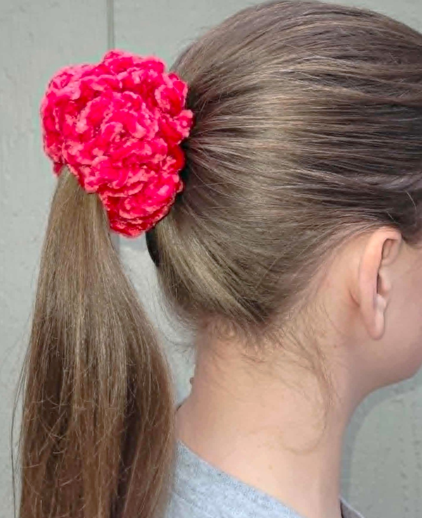 Crocheted Hair Scrunchies
