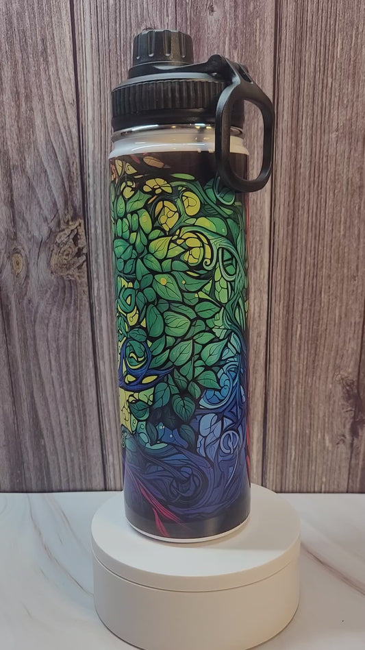 Tree of Life insulated 20 oz. steel water bottle